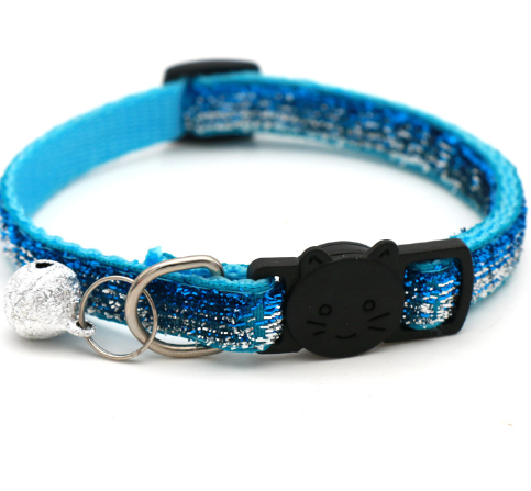 Colourful Cat Collar with Bell – Bright, Safe & Adjustable