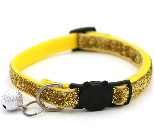 Colourful Cat Collar with Bell – Bright, Safe & Adjustable