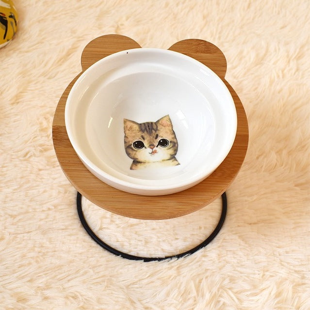 Elevated Cat Bowl Stand – Better Posture, Happier Mealtimes