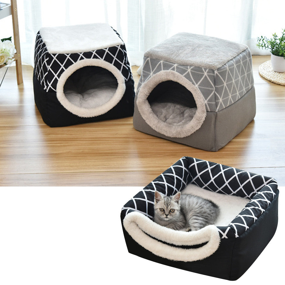 Space Capsule Pet Bed – Cosy Hideaway for Cats & Dogs