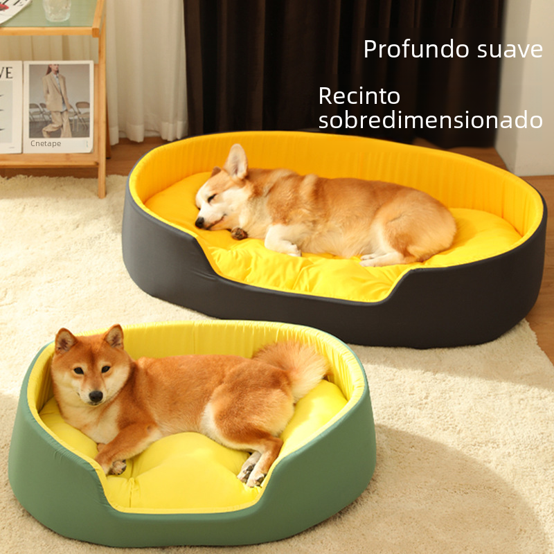 Pet Dog Bed with Removable Washable Cover – Easy Clean Comfort