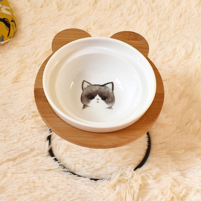 Elevated Cat Bowl Stand – Better Posture, Happier Mealtimes