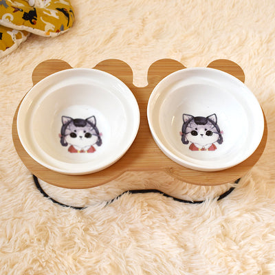 Elevated Cat Bowl Stand – Better Posture, Happier Mealtimes