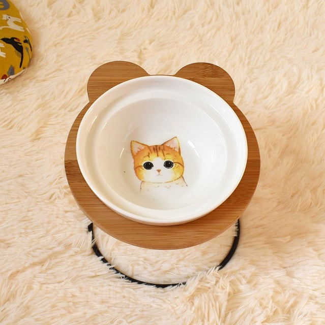 Elevated Cat Bowl Stand – Better Posture, Happier Mealtimes