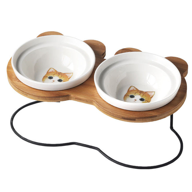Elevated Cat Bowl Stand – Better Posture, Happier Mealtimes